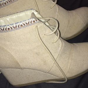 Maurice’s Suede Wedge